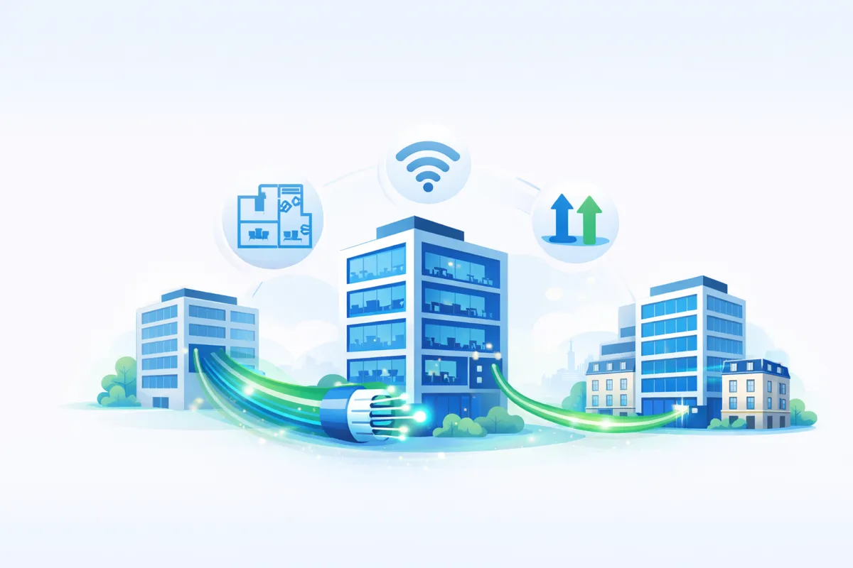 Comment fibrer un immeuble de bureaux : guide complet pour les entreprises