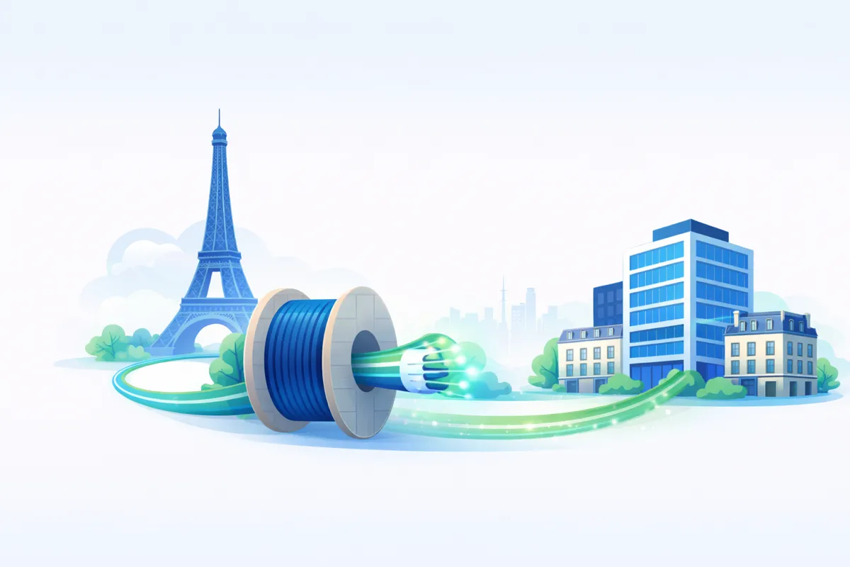 L'histoire du déploiement de la fibre optique à Paris et en Île-de-France