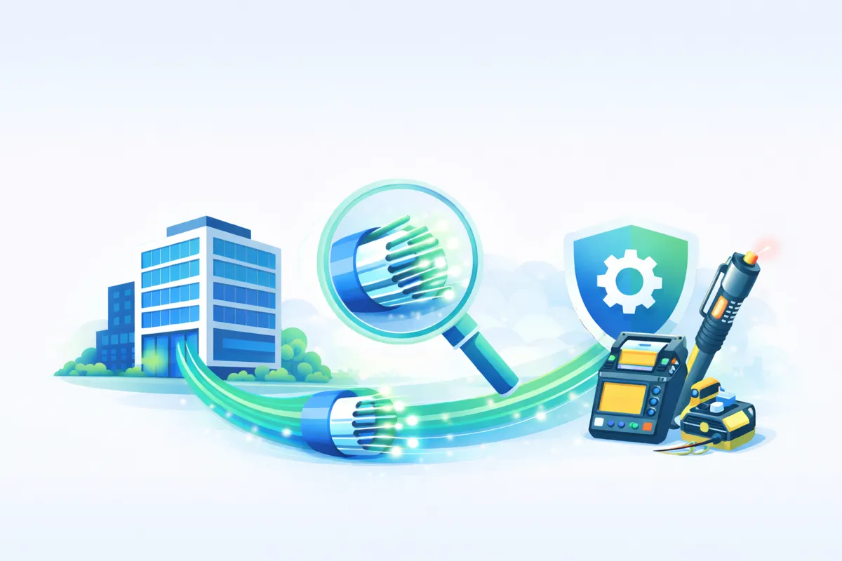 Maintenance préventive des réseaux fibre optique